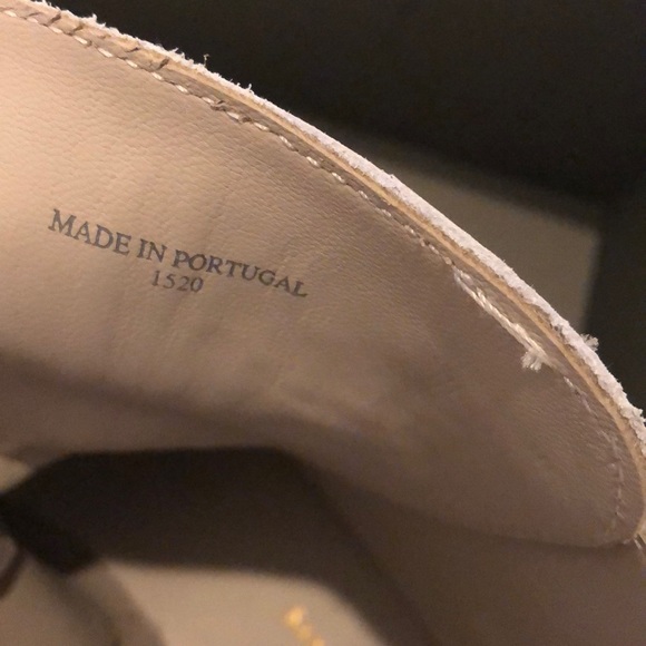 New All Saints Lira Hiking White Boots - Picture 7 of 8